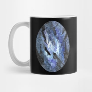 Watercolour galaxy painting - astronomy inspired fine art Mug